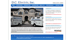 Desktop Screenshot of dc-electrics.com